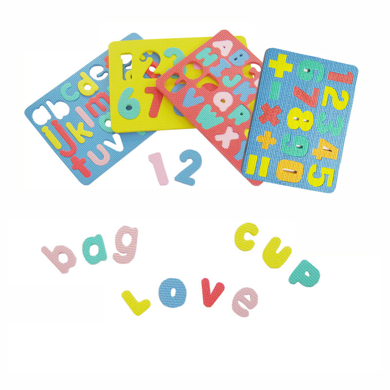 Kids Education Alphabet Numbers - Kids Alphabetic Arithmetic Number EVA Foam