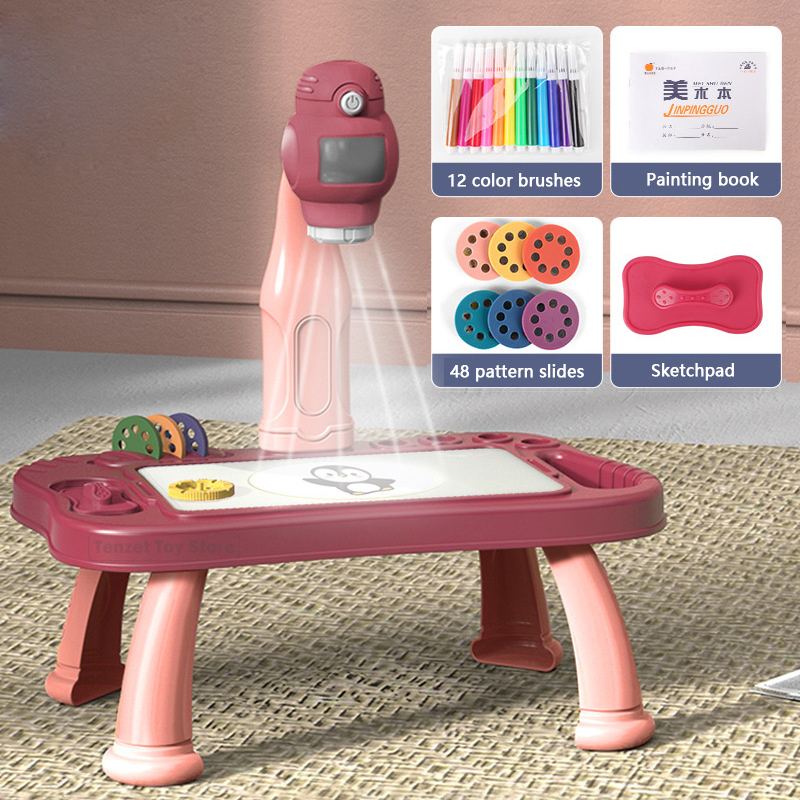 Kids Education Table - Thông Minh Máy Chiếu Trẻ Em