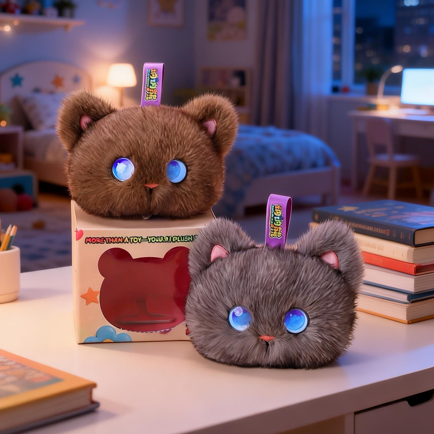 Kids Education In Us - Tobot AI Plush Cat Toy Interactive