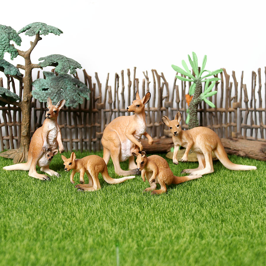 Kangaroo Kids Education - Thực tế Kangaroo họ Playset với