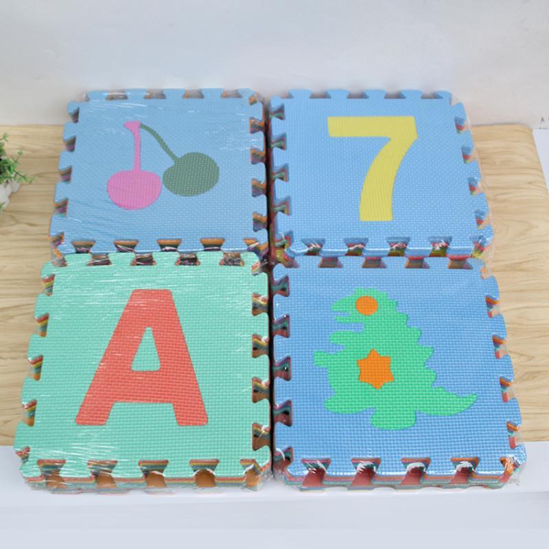 Kids Education Alphabet Numbers - Non Toxic PE Foam Play Mat