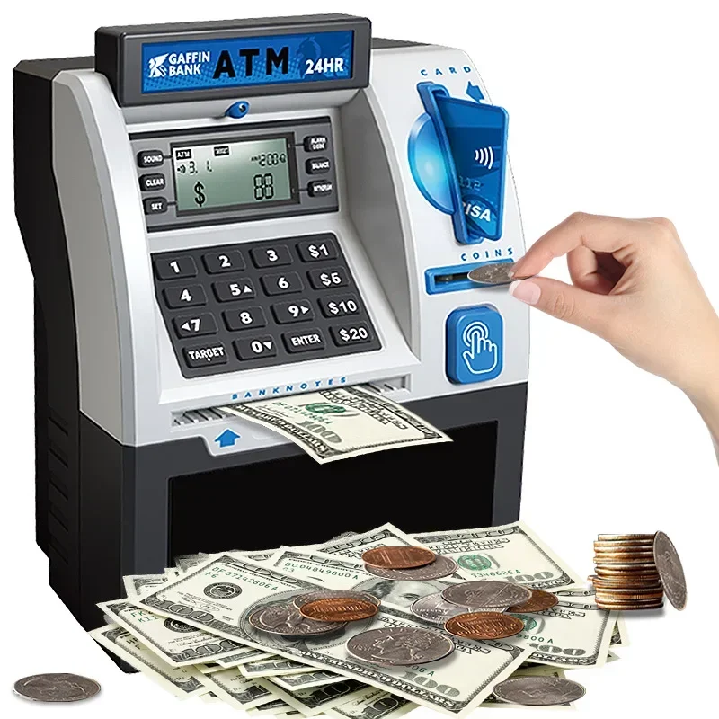 Kids Education Money - Children ATM Automatic Deposit Teller Machine