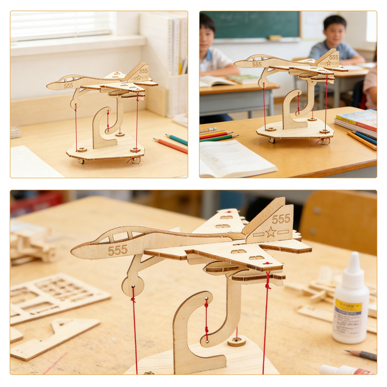 2Sets Tensegrity Aircraft Kit  - đánh giá và giá Kids Education Kit