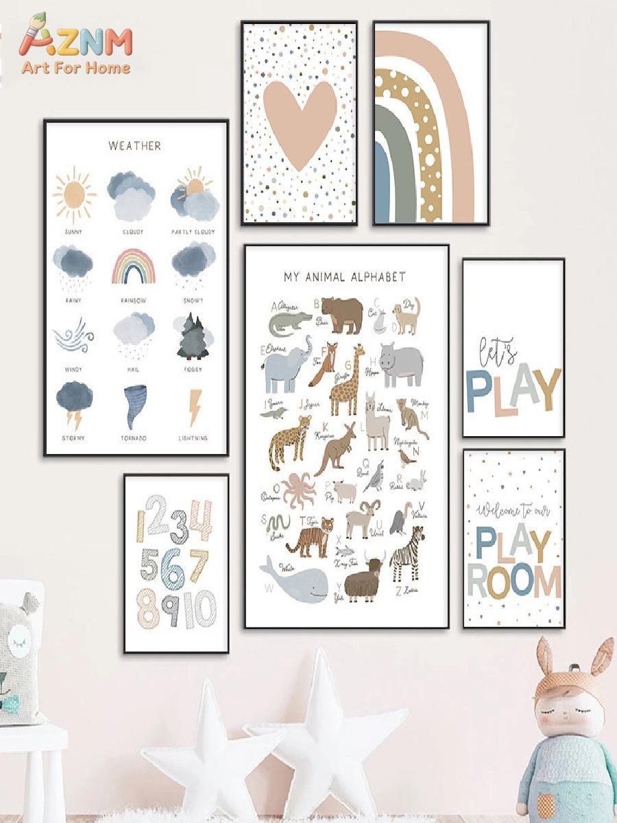 AZNM Boho Kids Educational Can - đánh giá và giá Kids Education Alphabet Numbers