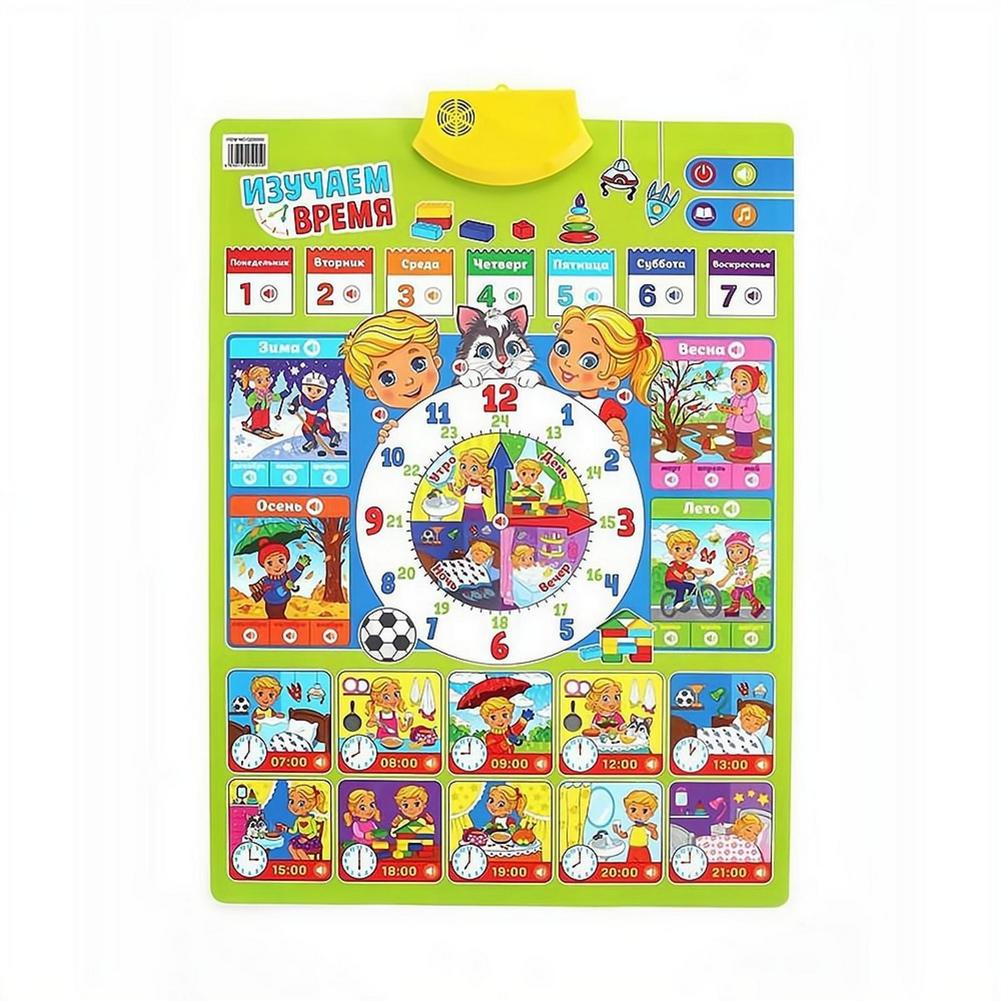 Russian Electronic Interactive - đánh giá và giá Kids Educational Poster