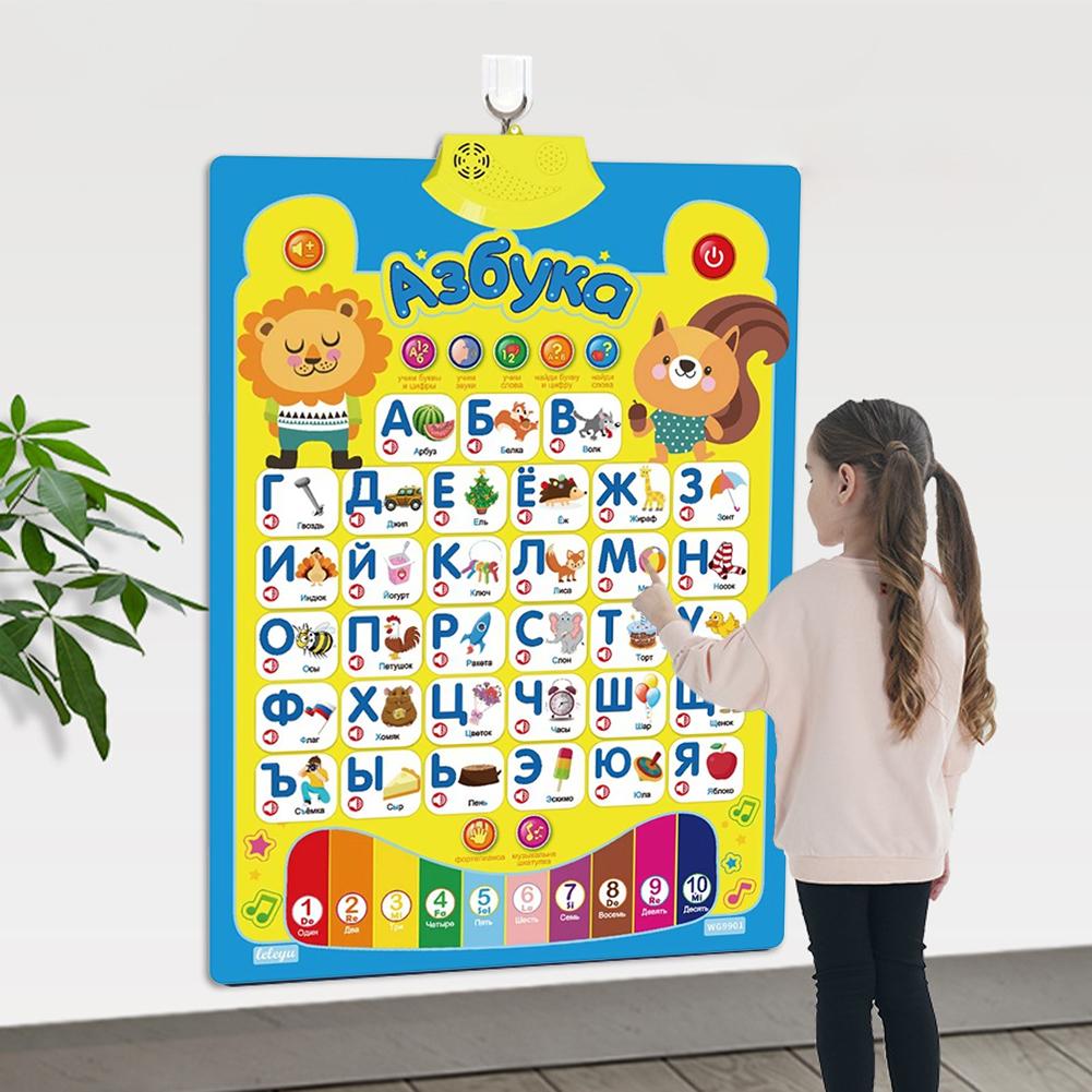 Russian Electronic Interactive - đánh giá và giá Kids Educational Poster