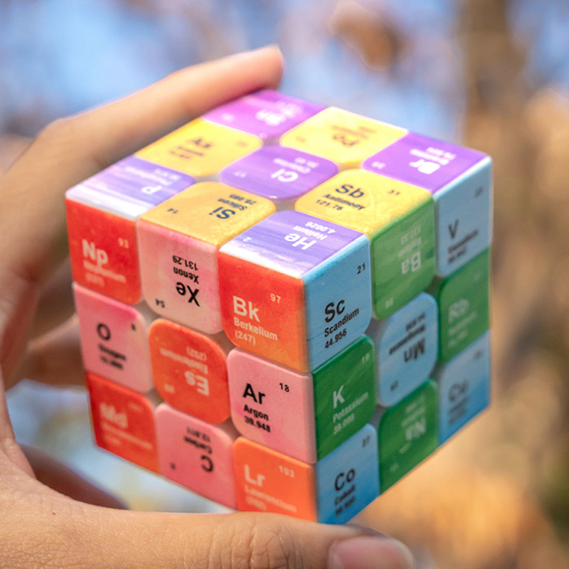 Periodic Table 3x3 Speed Cube  - đánh giá và giá Kids Education Table