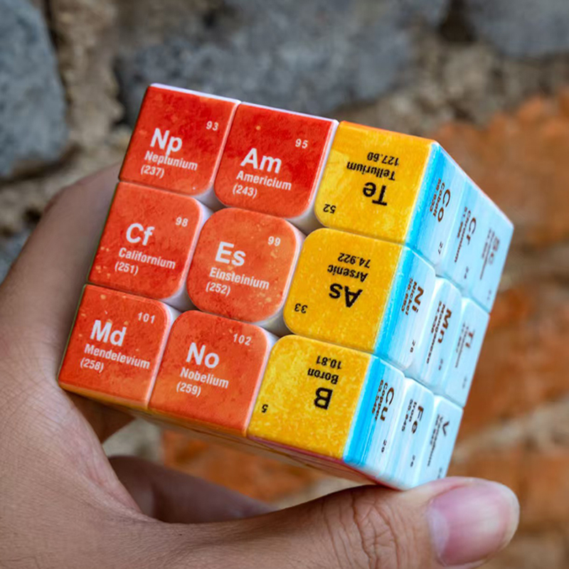 Periodic Table 3x3 Speed Cube  - đánh giá và giá Kids Education Table