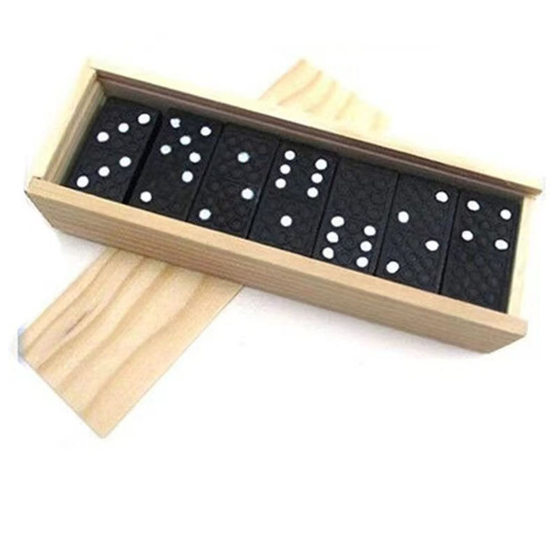 28pcs/Set Wooden Domino Board  - đánh giá và giá Kids Education Table
