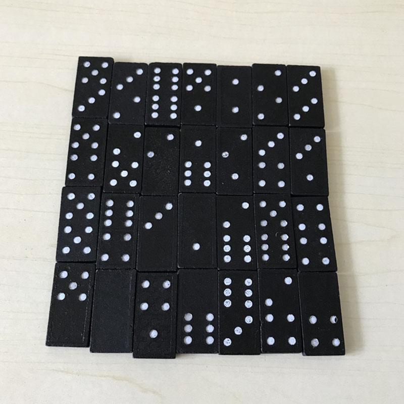 28pcs/Set Wooden Domino Board  - đánh giá và giá Kids Education Table