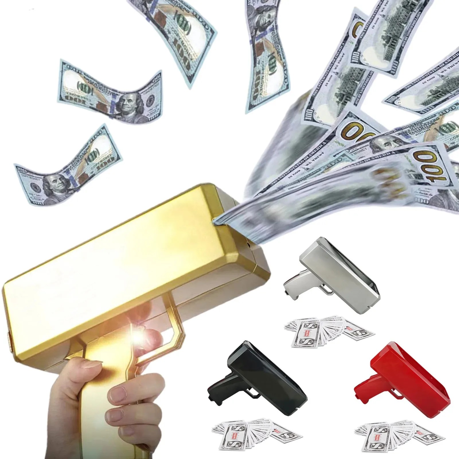Shoot Money Gun Toy Funny Part - đánh giá và giá Kids Education Money