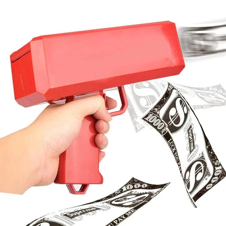 Shoot Money Gun Toy Funny Part - đánh giá và giá Kids Education Money