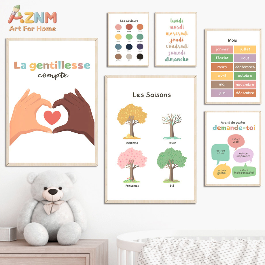 AZNM French Kids Educational C - đánh giá và giá Kids Education Alphabet Numbers