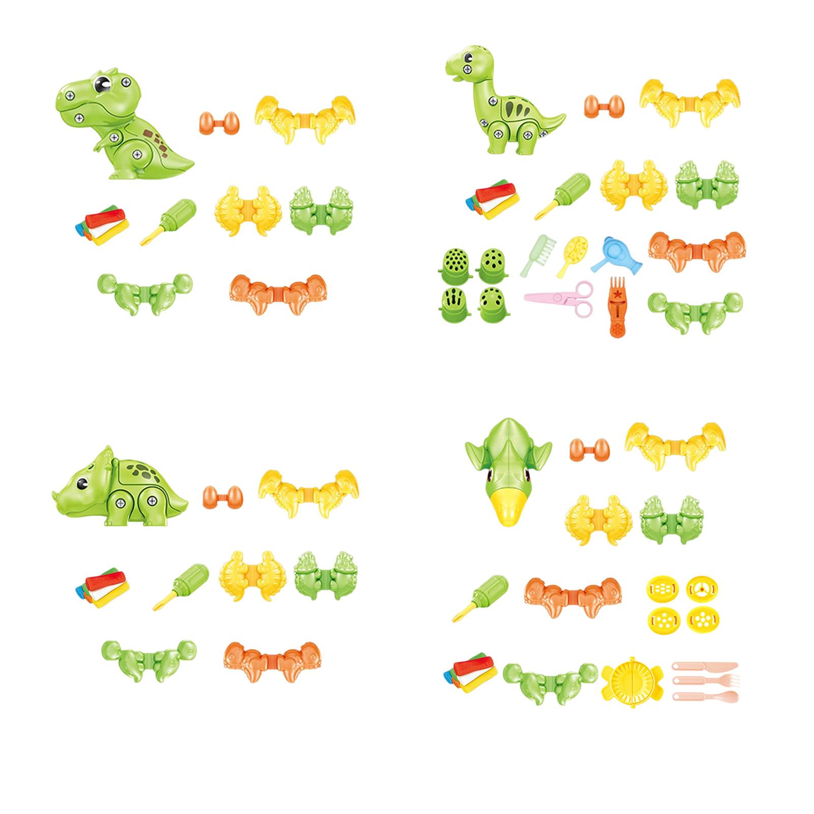 Dinosaur Fun Colored Mud Kids  - đánh giá và giá Kids Education Kit