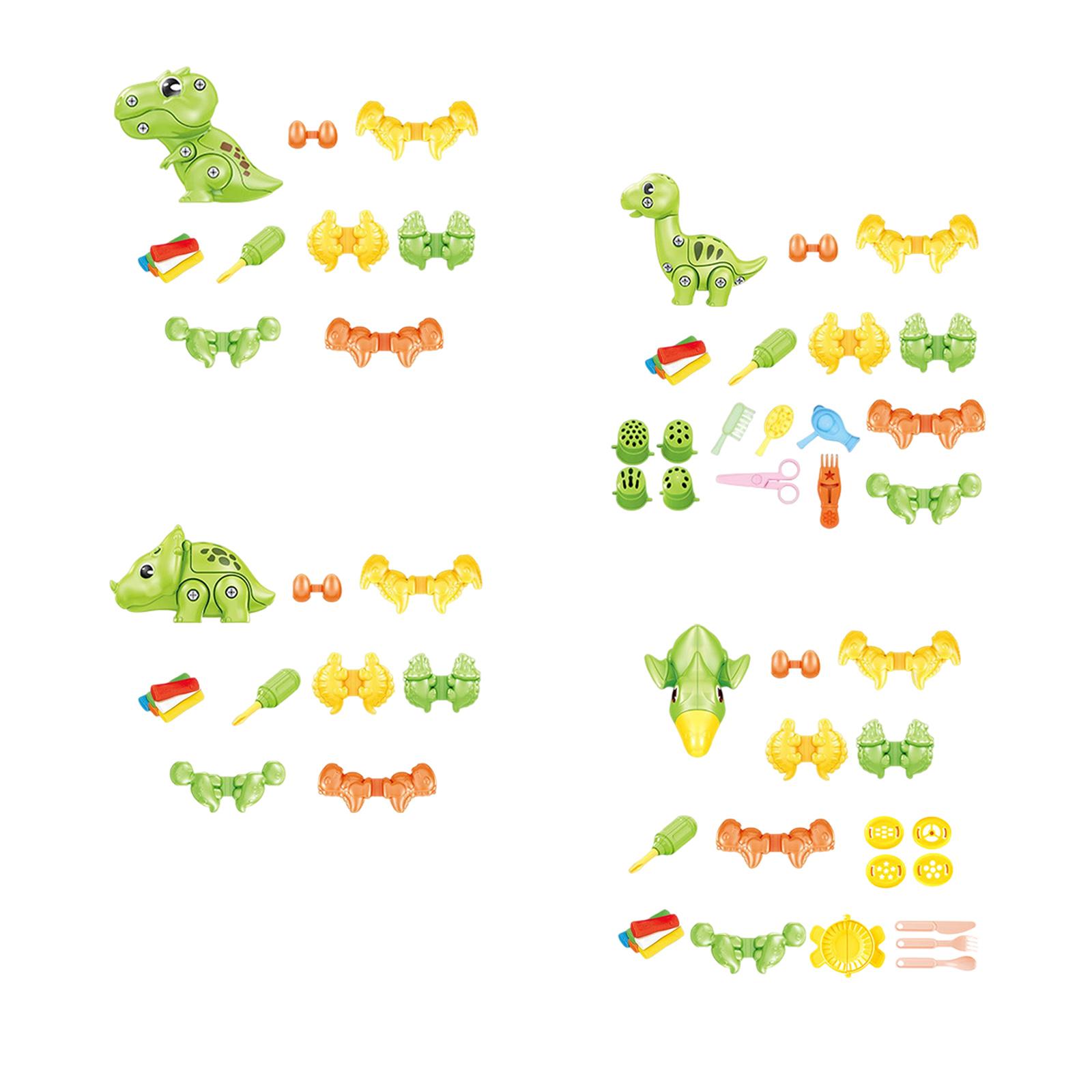 Dinosaur Fun Colored Mud Kids  - đánh giá và giá Kids Education Kit