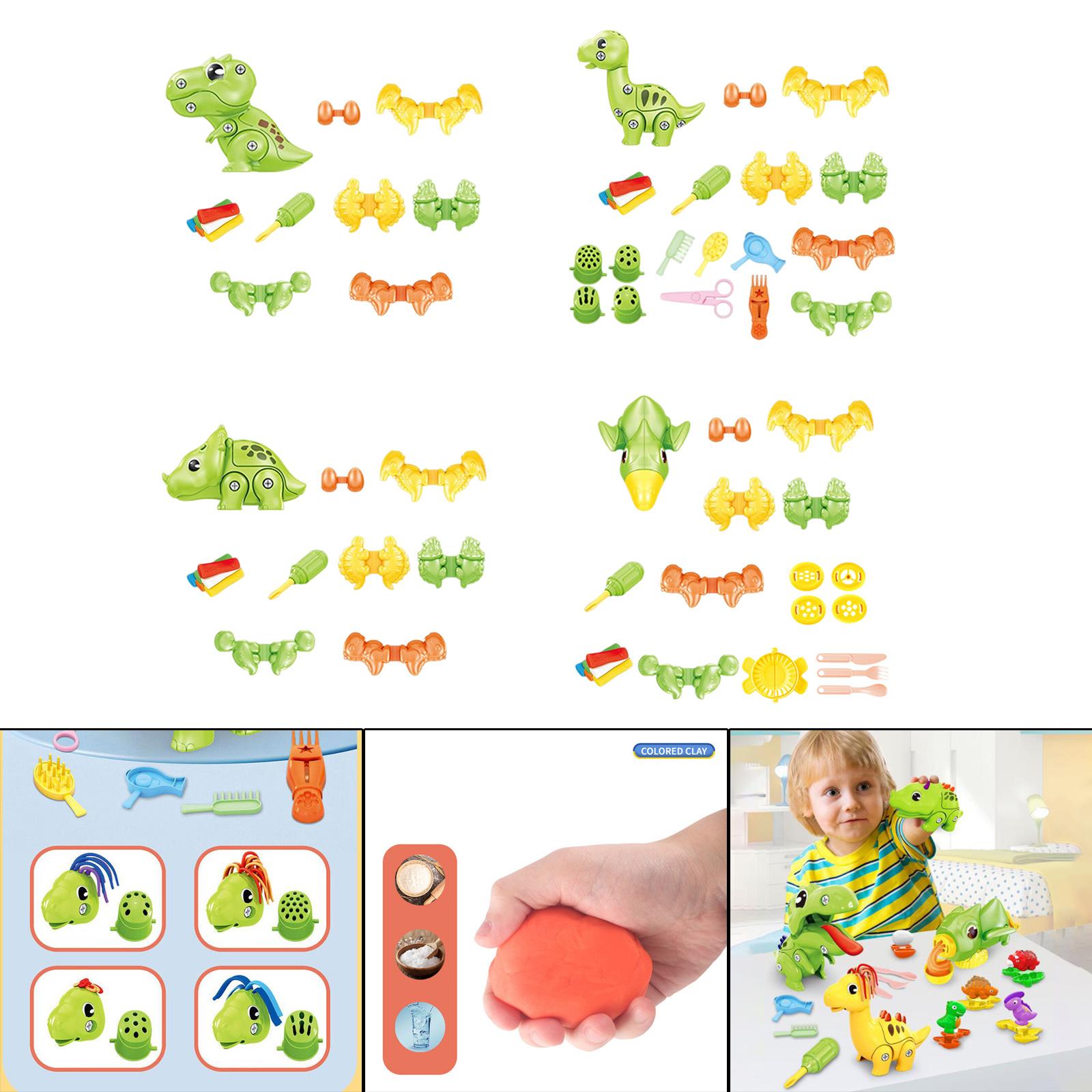 Dinosaur Fun Colored Mud Kids  - đánh giá và giá Kids Education Kit