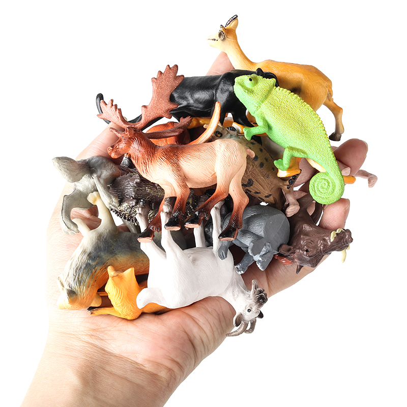 Oenux 16PCS Wild Animals Fores - đánh giá và giá Kangaroo Kids Education