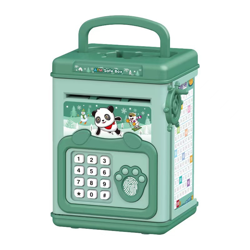 Money Box with Fingerprint Pig - đánh giá và giá Kids Education Money