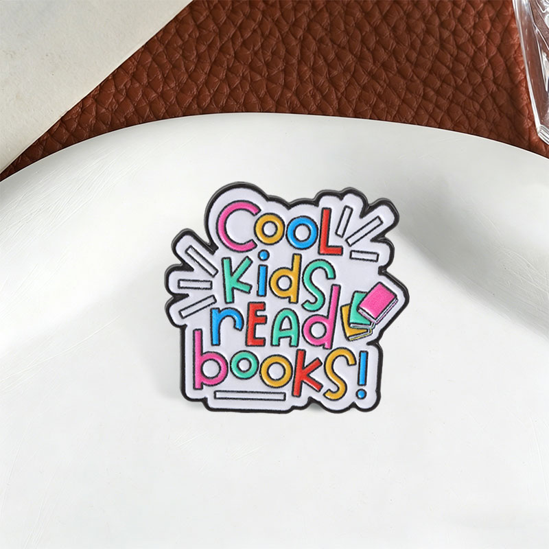Cool Kids Read Books Enamel Pi - đánh giá và giá Kids Education Quote