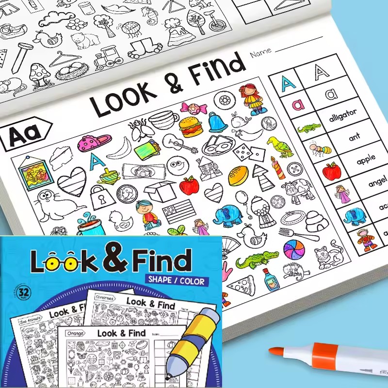 Look And Find Coloring Book fo - đánh giá và giá Kids Education In Us