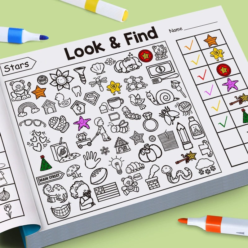 Look And Find Coloring Book fo - đánh giá và giá Kids Education In Us