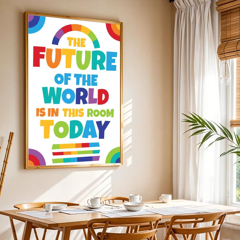 Positive Kid Classroom Wall Pi - đánh giá và giá Kids Educational Poster