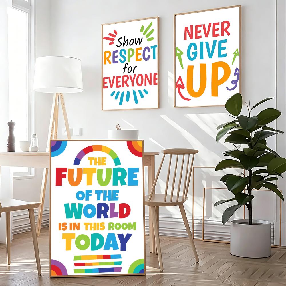 Positive Kid Classroom Wall Pi - đánh giá và giá Kids Educational Poster