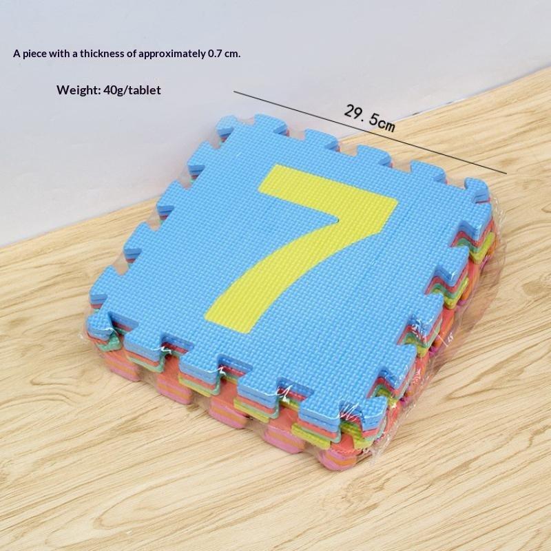 Non Toxic PE Foam Play Mat Alp - đánh giá và giá Kids Education Alphabet Numbers