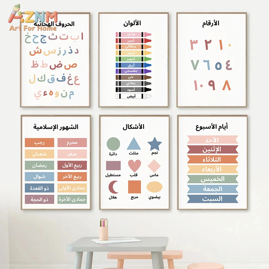 AZNM Arabic Educational Kids C - đánh giá và giá Kids Education Alphabet Numbers