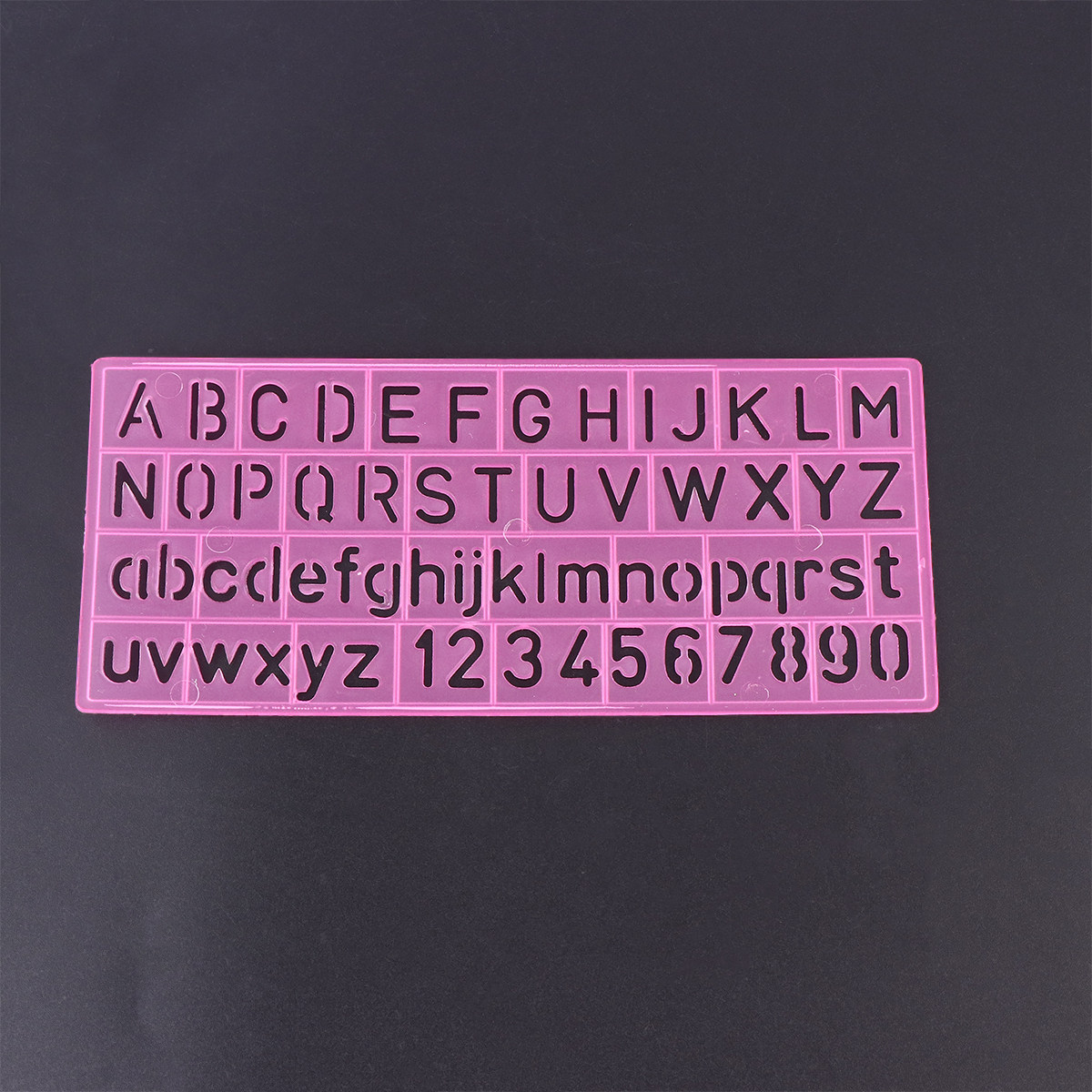 4Pcs Plastic Graffiti Rulers A - đánh giá và giá Kids Education Alphabet Numbers