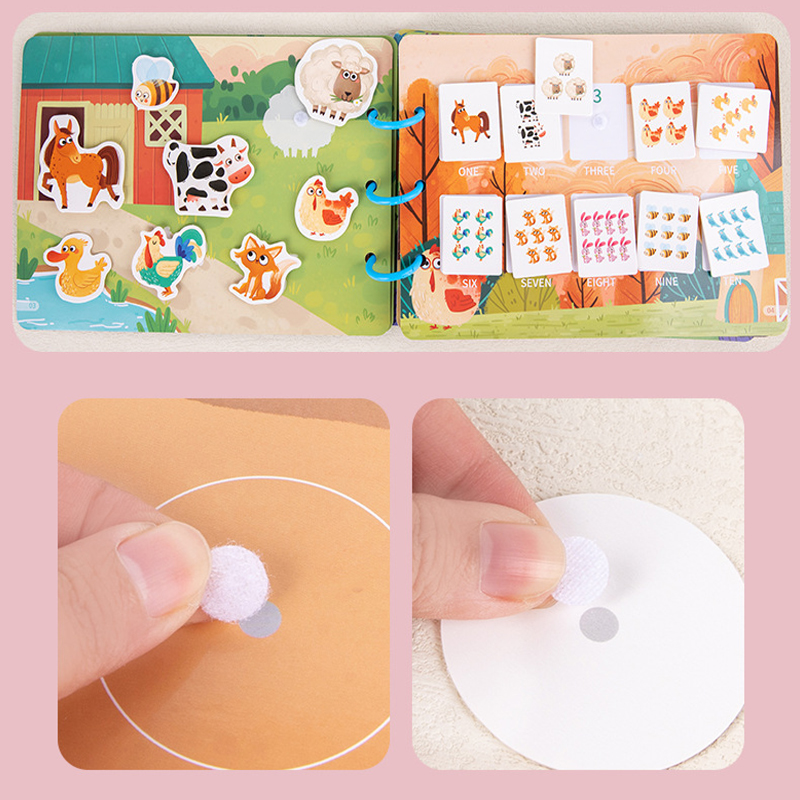 Montessori My First Busy Book  - đánh giá và giá Kids Education Number