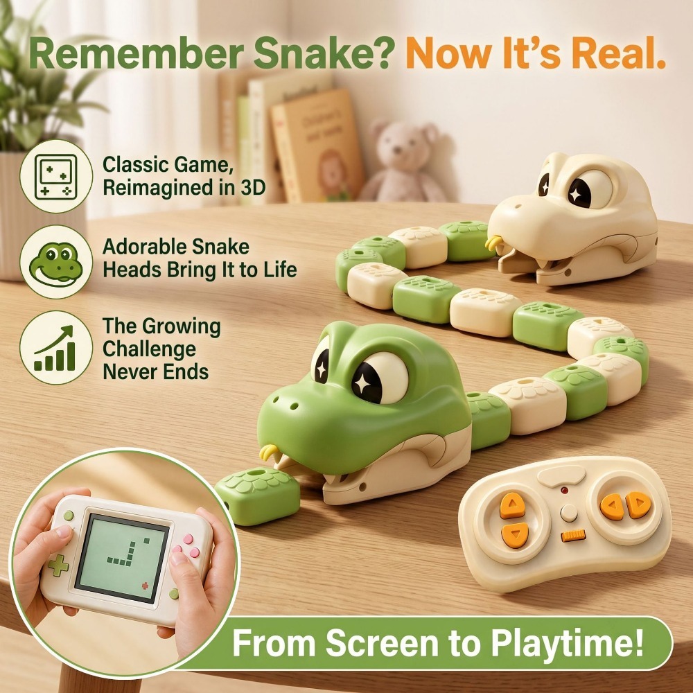 Remote Controlled Greedy Snake - đánh giá và giá Kids Educational Gadget