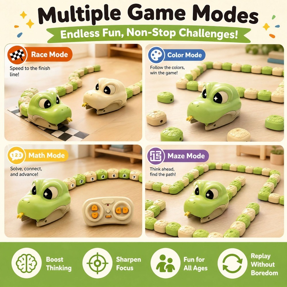 Remote Controlled Greedy Snake - đánh giá và giá Kids Educational Gadget