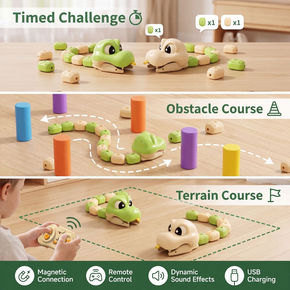 Remote Controlled Greedy Snake - đánh giá và giá Kids Educational Gadget