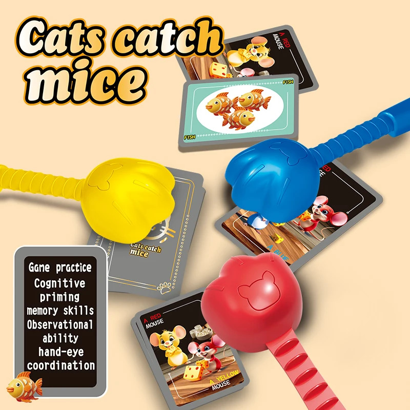 Cats Catch Mice Board Games Ki - đánh giá và giá Kids Education Table