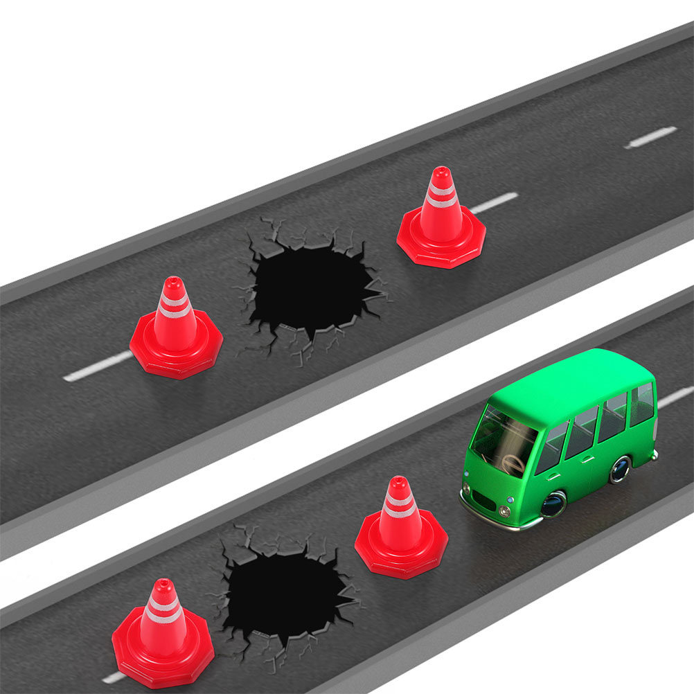 24Pcs Mini Traffic Cones Red P - đánh giá và giá Kids Education In Us