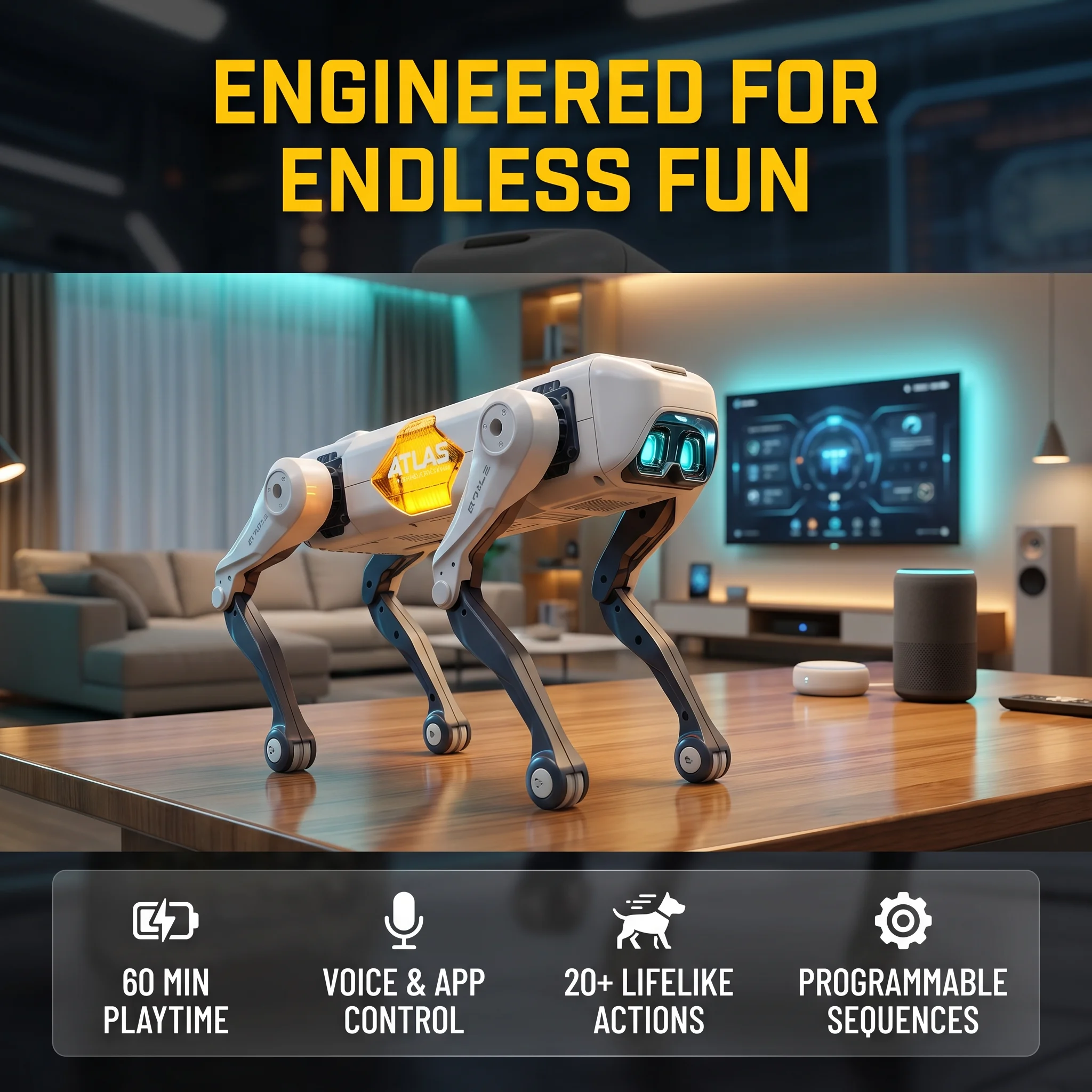 AI Smart Robot Dog, Voice & AP - đánh giá và giá Kids Education In Us